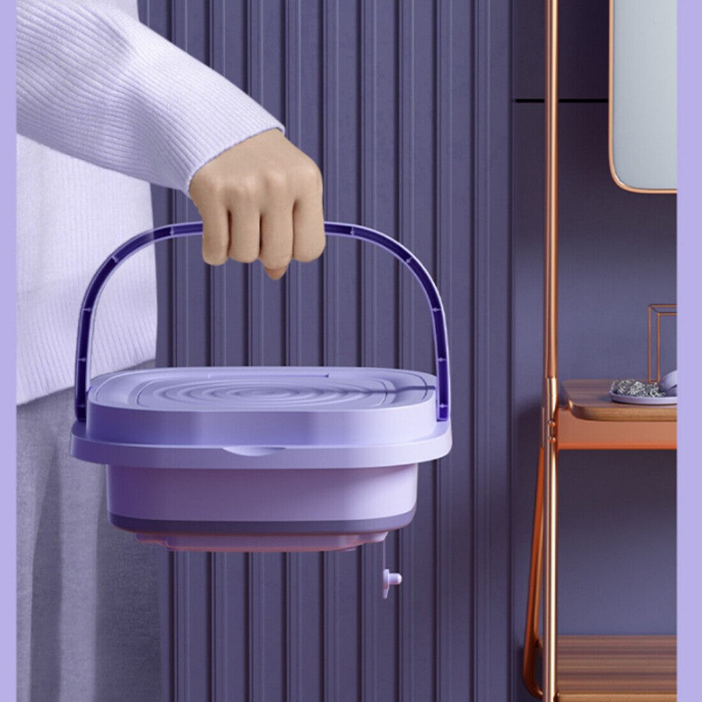 Portable Washing Machine Mini Washer Foldable Washer and Spin Dryer Travel