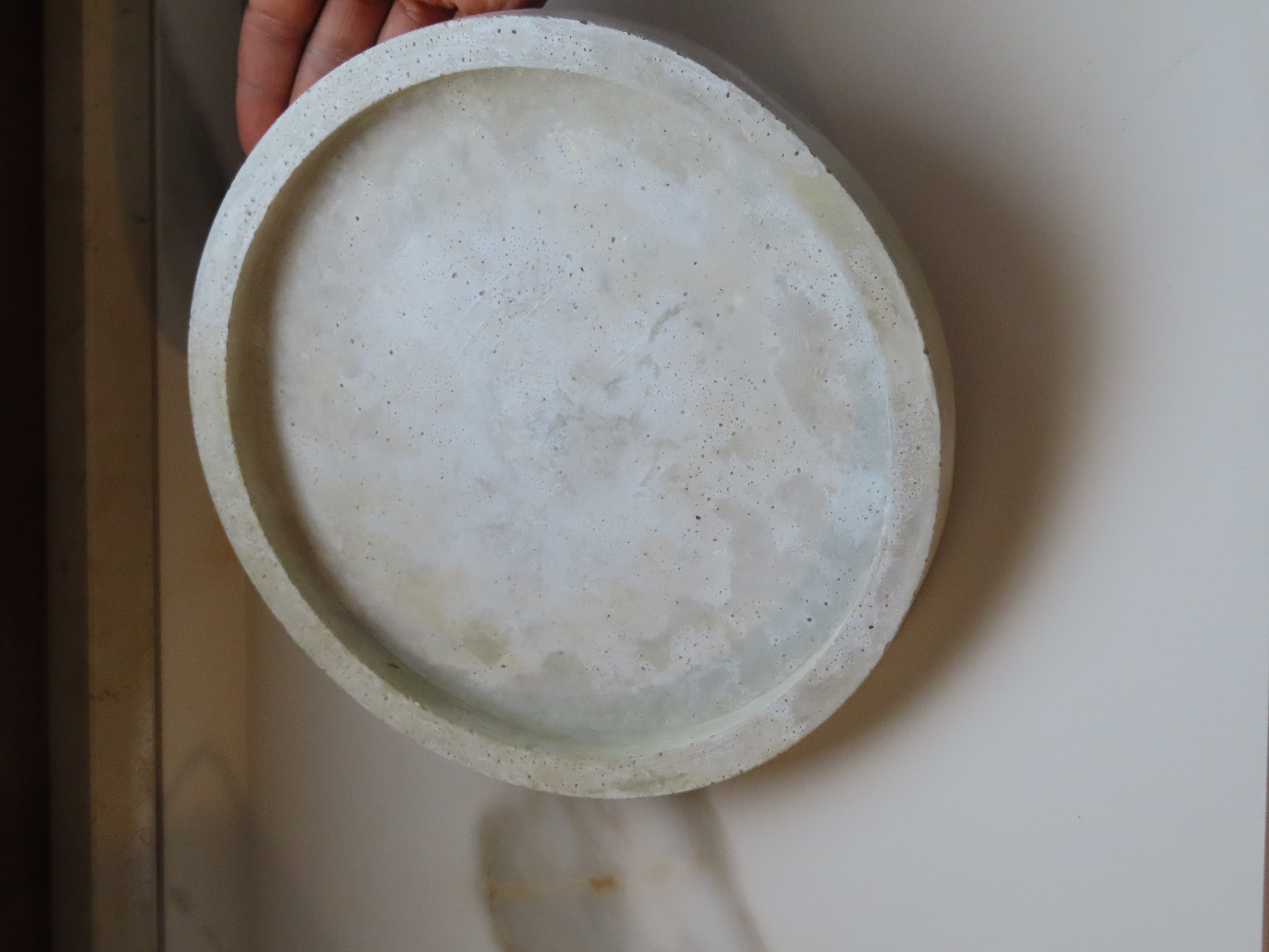 Concrete Tray, Home Decor, Candle Stand Modern Decoration, Centerpiece